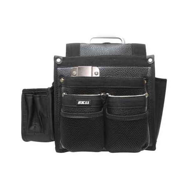 【商品特長】【用途】釘、ビスなどのパーツの収納やノミ、スミツボなどの道具の収納。【機能・特徴】スミツボなどが収納できるサイドケースです。安心・安全に効率よく収納できるサイドノミケースです。コンベックスがさせるホルダーです。セーフティーコード...