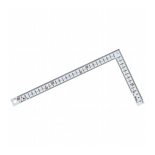 シンワ 曲尺広ピタS 8段目盛 同目 10035 30cm【送料無料】