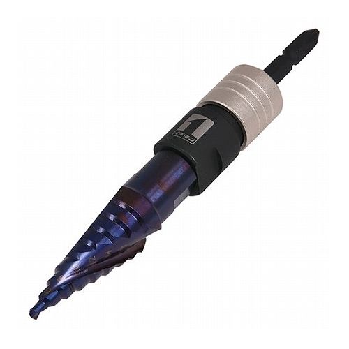 MUSTTOOL 軸交換式スパイラルステップドリル4-20mm 19733【送料無料】