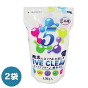ファイブクリーン 2袋 日本製 洗浄 除菌 漂白 消臭 脱脂 FIVE CLEAN(代引不可)【送料無料】(3)
