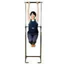 ぶら下がり健康器 エクササイズ 洗濯物干し コートハンガー ハンガーラック 物干し竿 健康 運動器具 フィットネス 運動不足 姿勢改善(代引不可)【送料無料】(4)