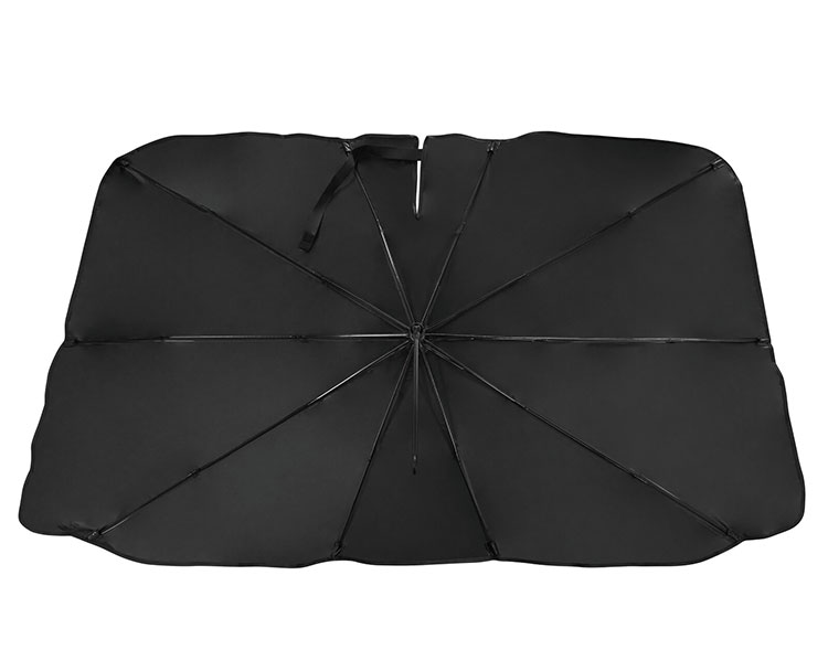 傘型サンシェード 軽自動車用 グラスファイバー 車用 日傘 フロント 傘型 パラソル 日よけ プライバシー保護 暑さ対策 遮光 断熱 簡易設置 紫外線対策 折り畳み(代引不可)【送料無料】
