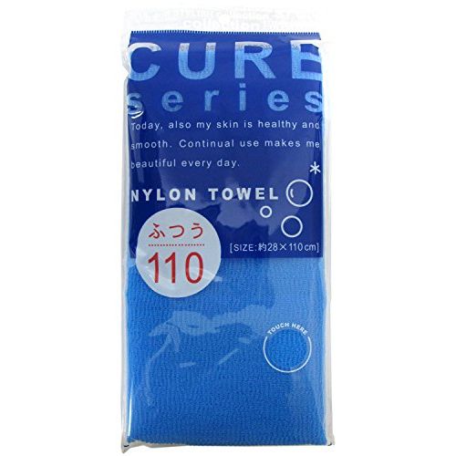 Body Towels - オーエ クア2 ナイロンタオル 110cm ふつう ブルー