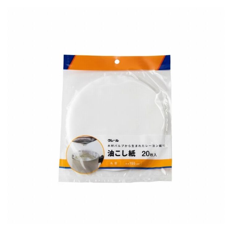 【商品詳細】油を使ったお料理の便利品！●日本製の油こし紙！●油を使ったお料理の便利品●油の再利用時に重宝します●キレイにこせて油も長持ち●使い切りやすい20枚入り※メーカーの都合により、パッケージ・仕様等は予告なく変更になる場合がございます。成分:レーヨン生産国:日本メーカー名:株式会社アサヒ興洋内容量:内容量：20枚サイズ:サイズ：約φ155mm【送料について】北海道、沖縄、離島は送料を頂きます。LINK単品2個セット3個セット4個セット5個セット8個セット10個セット12個セット15個セット18個セット20個セット