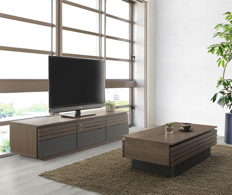 テレビ台 セラミック調 完成品 幅180 奥行40 高さ35 ローボード テレビラック リビング 収納 木製 42インチ 32インチ 52インチ 一人暮らし おしゃれ(代引不可)【送料無料】 [3]