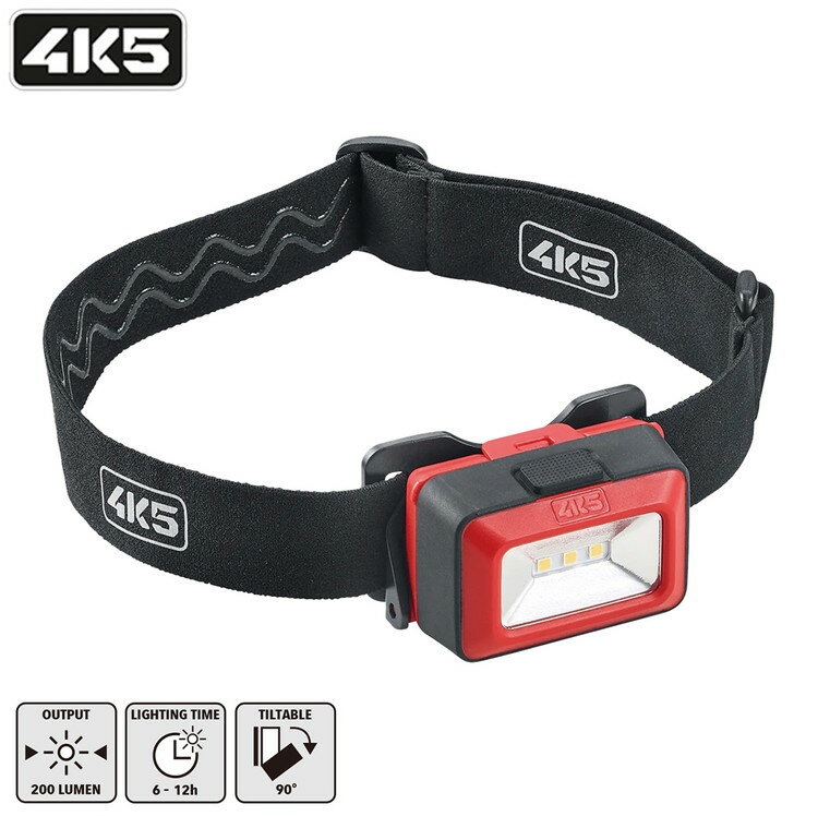 Lights - ヘッドライト HL200A 4K5 HEAD LIGHT 投光器 工事 防犯 救助 夜間 災害 キャンプ アウトドア ライト 電灯 軽量(代引不可)【ポイント10倍】
