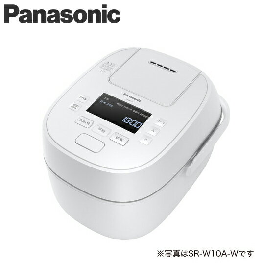 おどり炊き ECJ-XW100 パナソニック 炊飯器 おどり炊き 全面発熱6段IH式 ホワイト SR-W18A-W 可変圧力IHジャー 遠赤ダイヤモンドハードコート搭載 ダイヤモンド竈釜【送料無料】