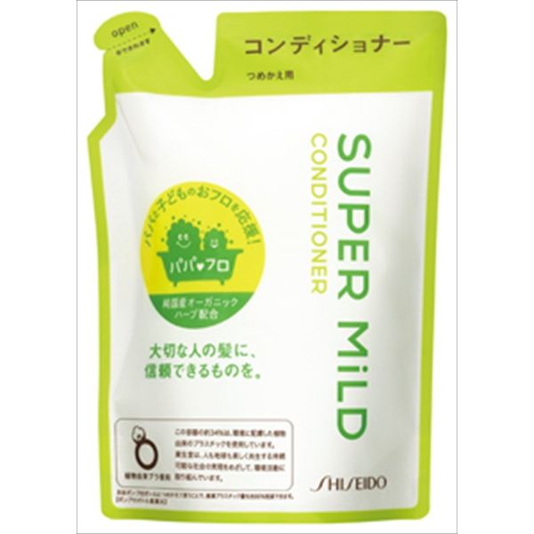 ファイントゥデイ資生堂 スーパーマイルドコンディショナー替400ML 400ML インバス コンディショナー リンス マイルド系 その他訴求(代引不可)