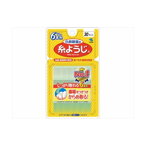 ■商品特徴●帯状に並べた6本糸（特殊糸）が歯間の汚れをからめて取り除きます●ユニークな形状のピックによって、歯の裏など取りにくい食べカスを容易に取り除きます●開封しやすいパッケージにリニューアル■個装サイズ95mm×23mm×150mm■本体重量40g【代引きについて】こちらの商品は、代引きでの出荷は受け付けておりません。【送料について】北海道、沖縄、離島は送料を頂きます。※メーカーの都合によりパッケージ、内容等が変更される場合がございます。当店はメーカーコード（JANコード）で管理をしている為それに伴う返品、返金等の対応は受け付けておりませんのでご了承の上お買い求めください。