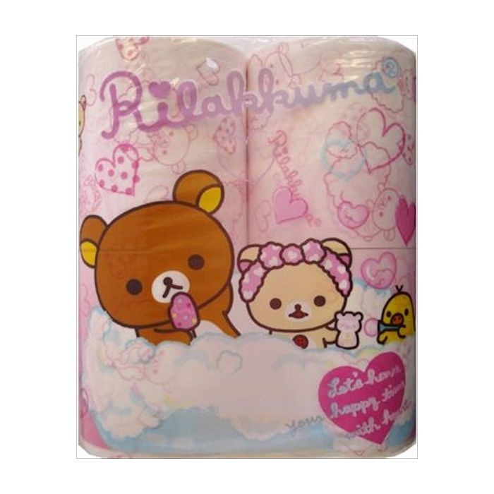 【12個セット】 ハヤシ商事 リラックマトイレロール4Rまとめ買い まとめ売り セット販売 セット 業務用 備蓄 ケース イベント(代引不可)【送料無料】