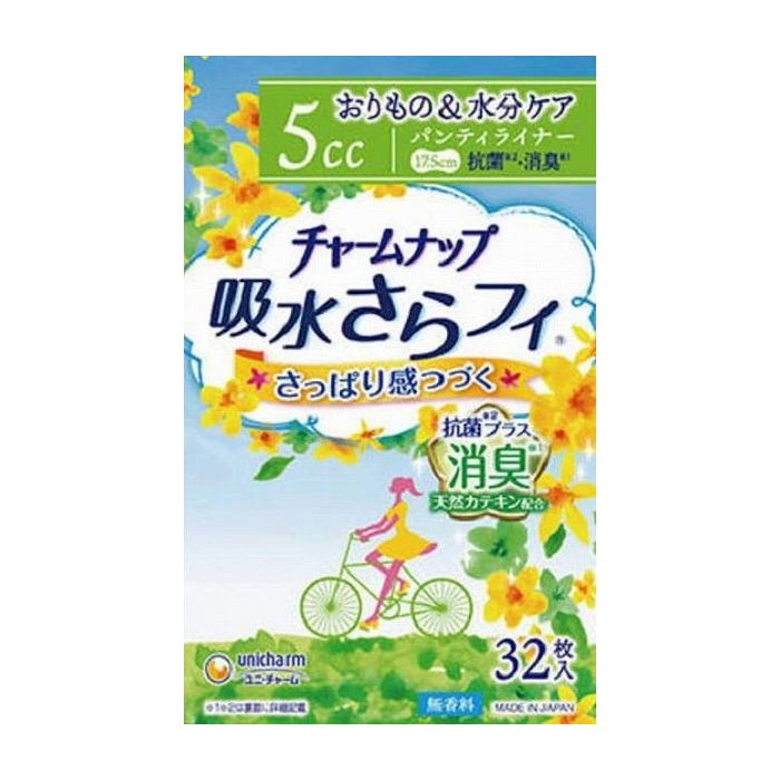 ユニ・チャーム チャームナップ 吸水さらフィ微量用消臭タイプ 32枚 日用品 日用消耗品 雑貨品(代引不可)