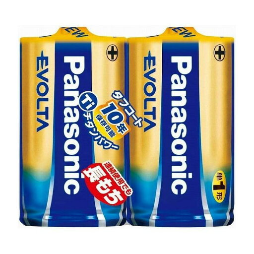 パナソニック エボルタ単1*2P LR20EJ/2SE 日用品 日用消耗品 雑貨品(代引不可) パナソニック エボルタ単1*2P LR20EJ/2SE 日用品 日用消耗品 雑貨品(代引不可)