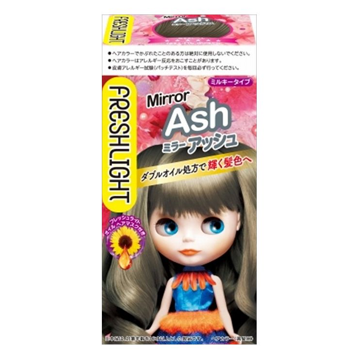 6個セット ヘンケルジャパン フレッシュライト ミルキーヘアカラー ミラーアッシュ(代引不可)【送料無..