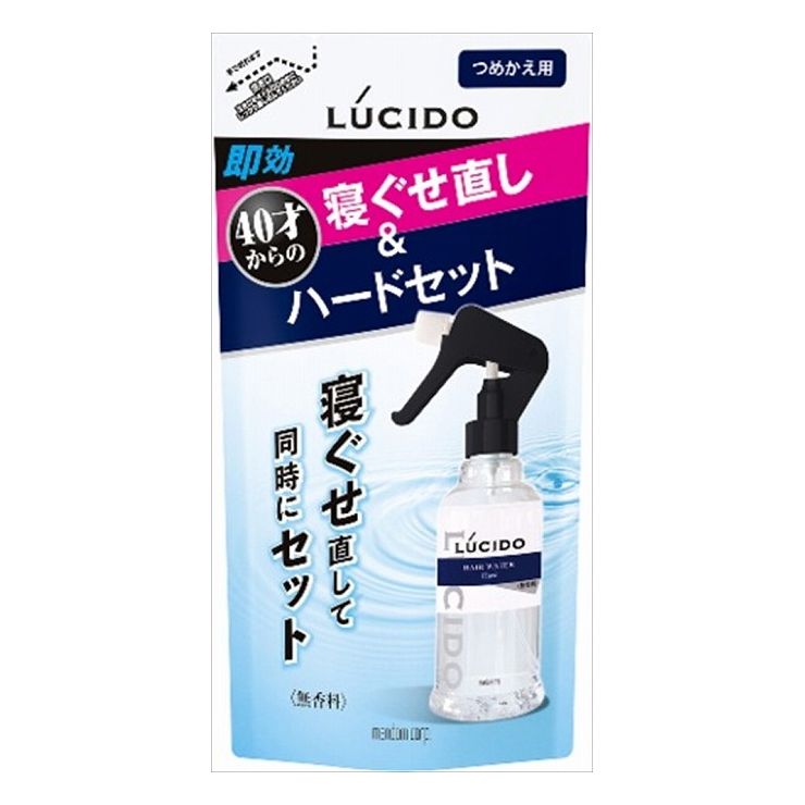 6個セット マンダム ルシード 寝ぐせ直し&スタイリングウォーター ハード 詰替え用(代引不可)【送料無料】