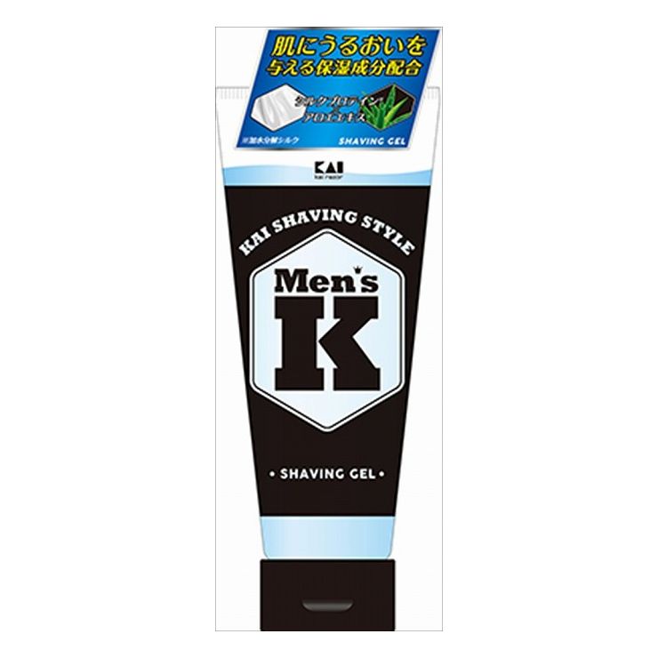 3個セット 貝印 MENSシルクプロテイン配合 シェービングジェル(代引不可)