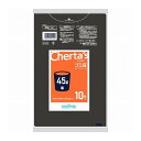 【単品17個セット】 Hー42チェルタス45L黒10枚0.025 日本サニパック株式会社(代引不可)【送料無料】