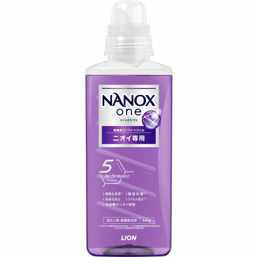【2個セット】ライオン NANOX one ニオイ専用 本体大 640g(代引不可) 【2個セット】ライオン NANOX one ニオイ専用 本体大 640g(代引不可)