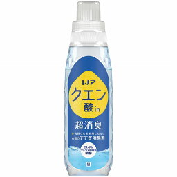 【4個セット】P&Gジャパン レノアクエン酸in超消臭さわやかシトラスの香り(微香)本体(代引不可)【送料無料】