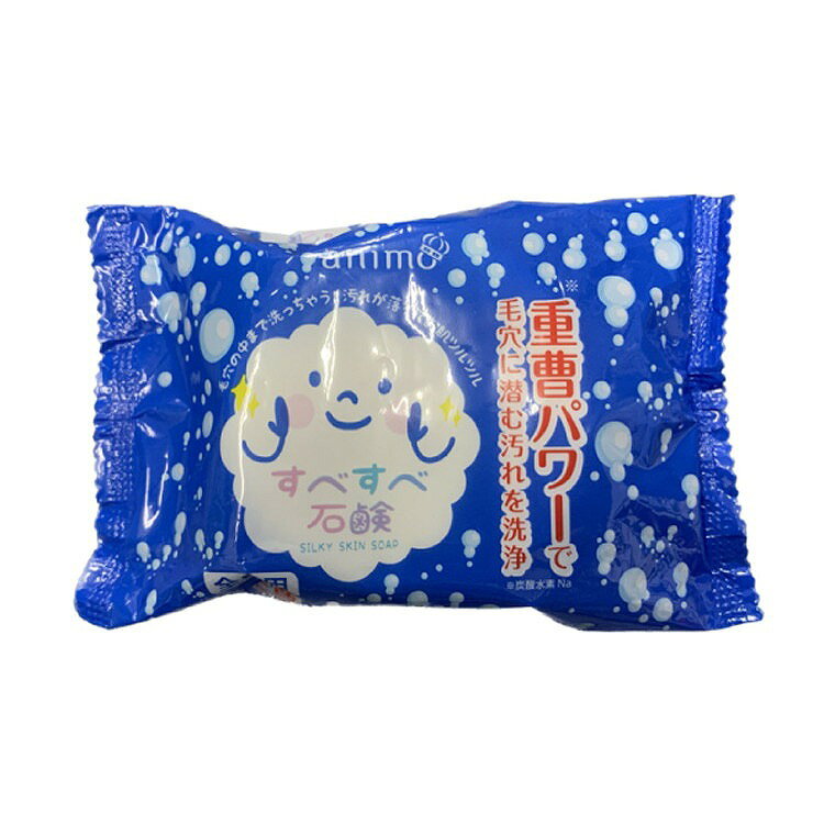 【商品説明】重曹の力で毛穴に潜む汚れまでしっかり洗浄しお肌すべすべに。泡立ちもよく全身にご使用いただけます。商品区分：化粧品全成分：石ケン素地、水、炭酸水素Na、グリセリン、酸化チタン、EDTA-4Na、BHT、塩化Na、香料メーカー名：ロケット石鹸生産国：マレーシア内容量：120g【代引きについて】こちらの商品は、代引きでの出荷は受け付けておりません。【送料について】北海道、沖縄、離島は送料を頂きます。