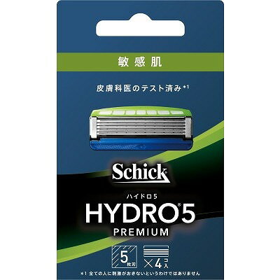 【22個セット】シック・ジャパン ハイドロ5プレミアム 敏感肌 替刃(4コ入)(代引不可)【送料無料】