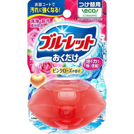 【商品説明】●洗浄・防汚成分を配合●流すたびに便器表面をコートし汚れの付着を抑える●泡立ちながら汚れを洗い流す●お得な詰替え用商品区分：全成分：メーカー名：小林製薬生産国：日本内容量：70ml【代引きについて】こちらの商品は、代引きでの出荷は受け付けておりません。【送料について】北海道、沖縄、離島は送料を頂きます。