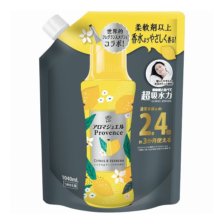 【単品26個セット】 P&G レノアアロマジュエル シトラス&ヴァーベナの香りつめかえ用特大サイズ(代引不可)【送料無料】