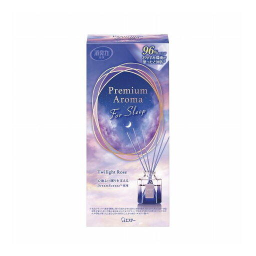 【単品2個セット】 エステー お部屋の消臭力 Premium Aroma For Sleep Stick 本体 トワイライトローズ(代引不可)【送料無料】 【単品2個セット】 エステー お部屋の消臭力 Premium Aroma For Sleep Stick 本体 トワイライトローズ(代引不可)【送料無料】