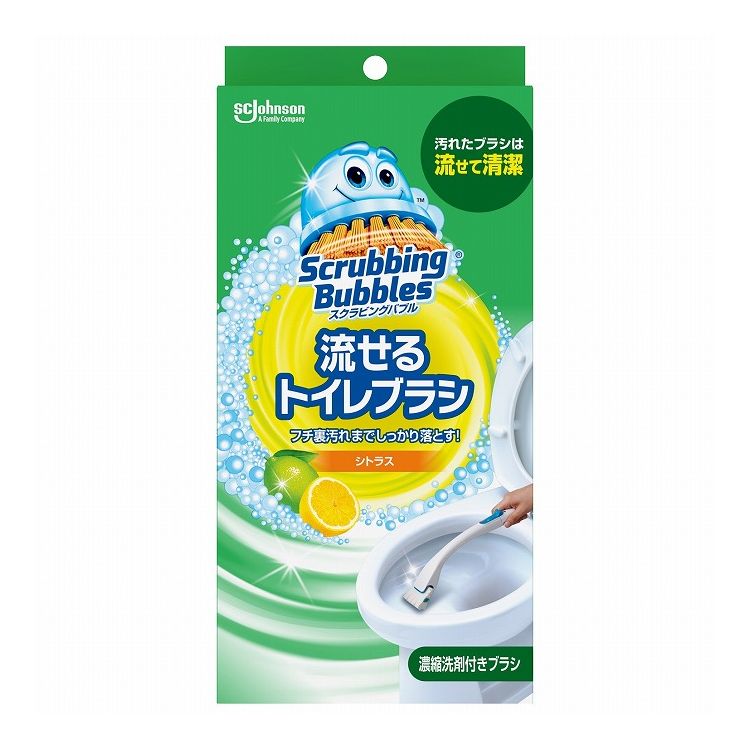 【商品説明文】●汚れたブラシを流せるから清潔！●濃縮洗剤付きブラシだから、洗剤いらずでラクラクお掃除！【代引きについて】こちらの商品は、代引きでの出荷は受け付けておりません。【送料について】北海道、沖縄、離島は送料を頂きます。