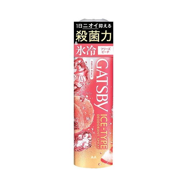 【単品16個セット】 マンダム ギャツビー アイスデオドラントスプレー フリーズピーチ (医薬部外品)(代引不可)【送料無料】