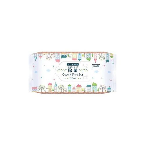 【単品14個セット】 丸住製紙 ノンアルコール除菌ウェットティッシュ(代引不可)【送料無料】