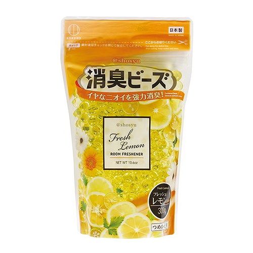 【単品5個セット】 小久保工業所 アットショウシュウ消臭ビーズ フレッシュレモン 詰め替え用(代引不可) 【単品5個セット】 小久保工業所 アットショウシュウ消臭ビーズ フレッシュレモン 詰め替え用(代引不可)