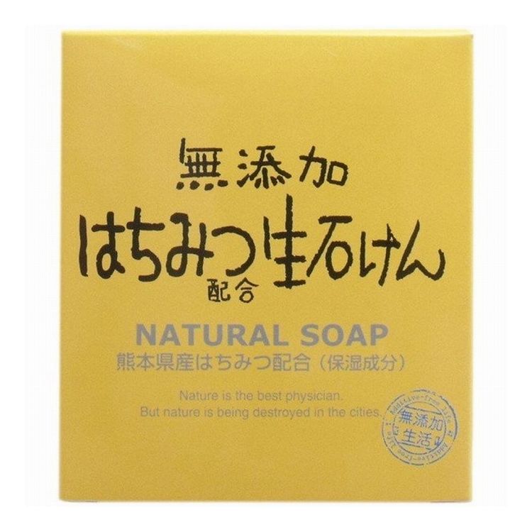 Body Bar Soap - 【単品12個セット】 マックス 無添加はちみつ配合生石けん 80G(代引不可)【送料無料】