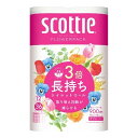 【単品3個セット】 日本製紙クレシア スコッティフラワーパック3倍巻き12ロール(代引不可)【送料無料】(3)