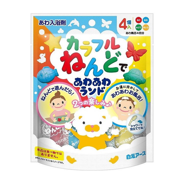 【単品6個セット】 白元アース カラフルねんどであわあわランド(代引不可)【送料無料】