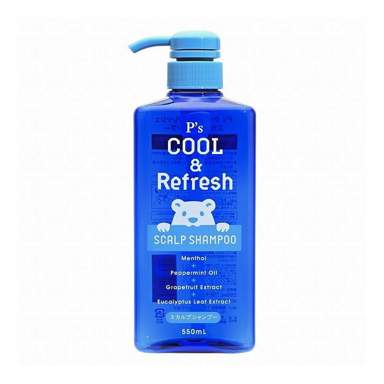 【単品6個セット】 P'sCOOL&Refreshスカルプシャンプー(代引不可)【送料無料】