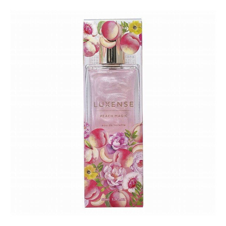 【単品10個セット】 LUXENSEオードトワレ ピーチマジック(代引不可)【送料無料】