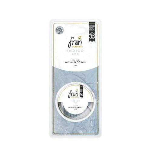 【単品3個セット】 フレッシュセンツ ゲルポット インディゴアイス 2.5oz(代引不可) 【単品3個セット】 フレッシュセンツ ゲルポット インディゴアイス 2.5oz(代引不可)