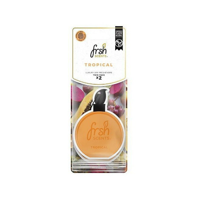【単品3個セット】 フレッシュセンツ ペーパーフレグランス トロピカル ツイン(代引不可)【メール便配送】【送料無料】