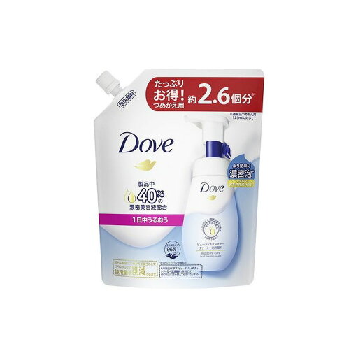 【単品5個セット】ダヴ ビューティモイスチャー クリーミー泡洗顔料 つめかえ用 320ml(代引不可)【送料無料】 【単品5個セット】ダヴ ビューティモイスチャー クリーミー泡洗顔料 つめかえ用 320ml(代引不可)【送料無料】