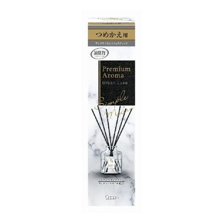 【単品12個セット】 エステー お部屋の消臭力 Premium Aroma Stick プレミアムアロマ スティック 消臭芳香剤 つめかえ 50mL(代引不可)【送料無料】