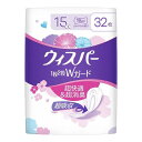 【単品28個セット】 P&G ウィスパー1枚2役Wガード おりもの&水分ケア パンティライナー 15cc 32枚(代引不可)【送料無料】