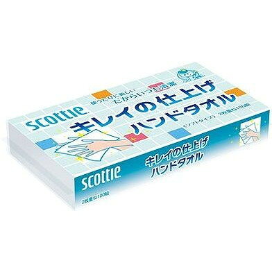 【商品詳細】●手洗い後にしっかり拭ける2枚重ねのソフトタイプシート●手拭きから拭き取りまでキレイの仕上げに●衛生的で取り出しやすいポップアップ式●清潔感のあるパールミントのパッケージ●紙パックリサイクルパルプ配合●シートサイズ：218mm×230mm成分:なしメーカー名:日本製紙クレシア生産国:日本内容量:100組【代引きについて】こちらの商品は、代引きでの出荷は受け付けておりません。【送料について】北海道、沖縄、離島は送料を頂きます。