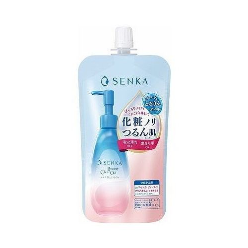 【単品2個セット】 ファイントゥデイ センカ ビューティークリアオイル つめかえ用 メイク落とし クレンジング クレンジングオイル メイクオフ メイクリムーバー W洗顔不要(代引不可)【ポイント10倍】【送料無料】