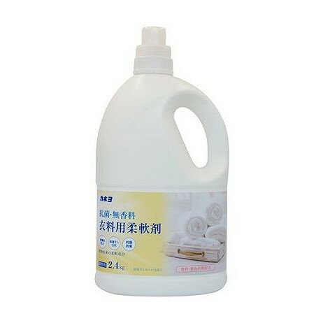 【単品6個セット】 ・無香料柔軟剤2.4KG カネヨ石鹸(代引不可)【ポイント10倍】【送料無料】