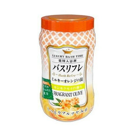 【単品7個セット】 バスリフレ薬用入浴剤キンモクセイにごり湯