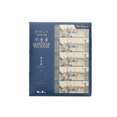 【単品8個セット】 かゆらぎ 今昔香 金木犀 日本香堂(代引不可)【ポイント10倍】【送料無料】