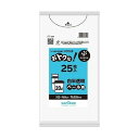 【単品20個セット】 CU29 オトクナ 20L 白半透明 25枚 日本サニパック(代引不可)【ポイント10倍】【送料無料】