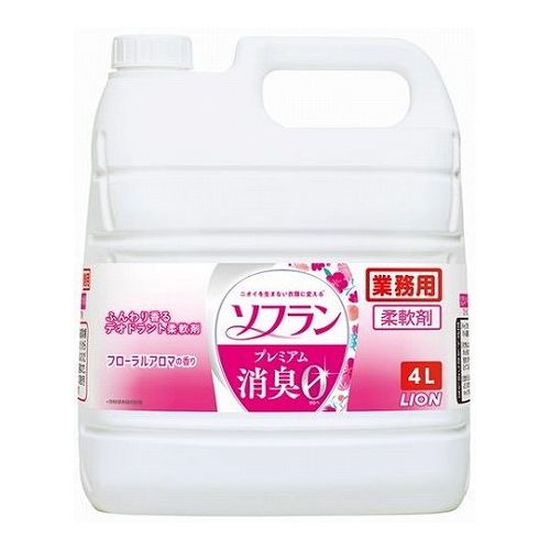 【商品説明】進化した消臭成分が繊維の奥まで入り込んで、しっかり吸着し、1日中ニオイに反応し汗のニオイ・体臭・加齢臭などを消臭します。乾きが早く、部屋干し抗菌成分配合で、部屋干し時の嫌なニオイを防ぎます。センイ1本1本まで柔らかく仕上げ、静電気を防ぎ、花粉の付着を防止します。※全ての菌に対して効果を有するわけではありません。【商品詳細】製造国：日本本体重量(g)：4200メーカー名：ライオンハイジーン株式会社商品区分：日用雑貨品【特長】洗濯補助剤、柔軟剤、消臭タイプ【代引きについて】こちらの商品は、代引きでの出荷は受け付けておりません。【送料について】北海道、沖縄、離島は送料を頂きます。