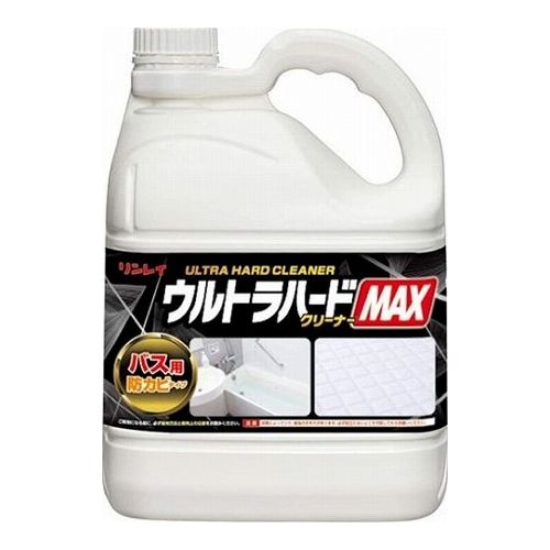 【5個セット】 リンレイ ウルトラハードクリーナーMAX バス用防カビタイプ 4L(代引不可)【送料無料】
