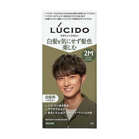 【単品8個セット】 ルシード デザインヘアカラー マットアッシュ (医薬部外品) マンダム(代引不可)【ポイント10倍】【送料無料】